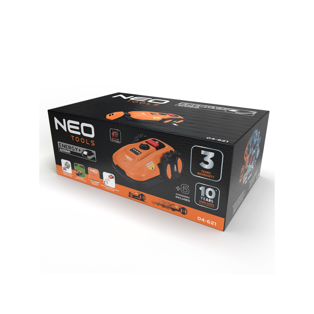 Pjovimo robotas NEO 04-621 E+, be akumuliatoriaus 1 Pjovimo robotas NEO 04-621 E+, be akumuliatoriaus 1