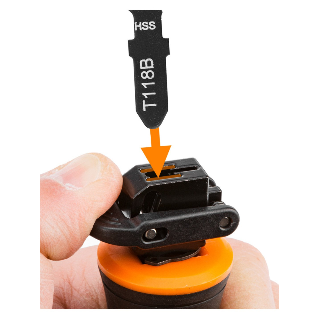 Pjūklo laikiklis, universalus, rinkinys 4 + 1 6 Pjūklo laikiklis, universalus, rinkinys 4 + 1 6