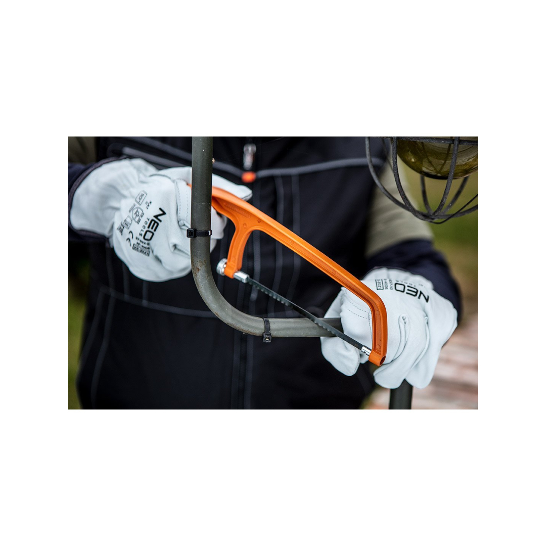 Pjūklo rėmas 150 mm, aliuminis, dviejų komponentų rankena 5