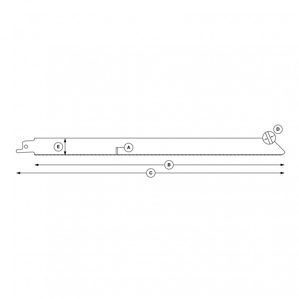Pj. metalui „Specialist+" 300 mm 18TPI 4