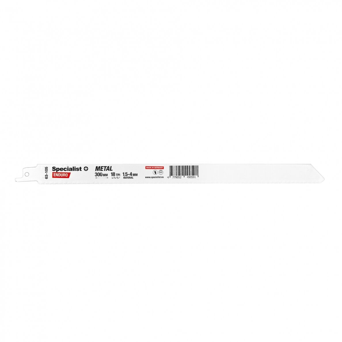 Pj. metalui „Specialist+" 300 mm 18TPI