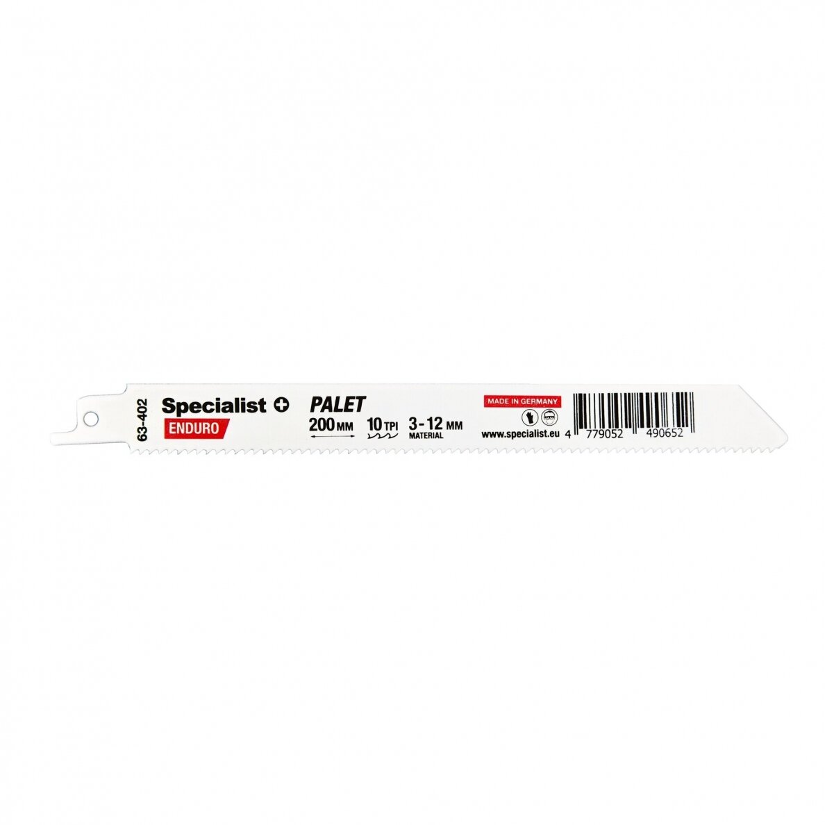 Pj. paletėms „Specialist+" 200 mm. 10TPI