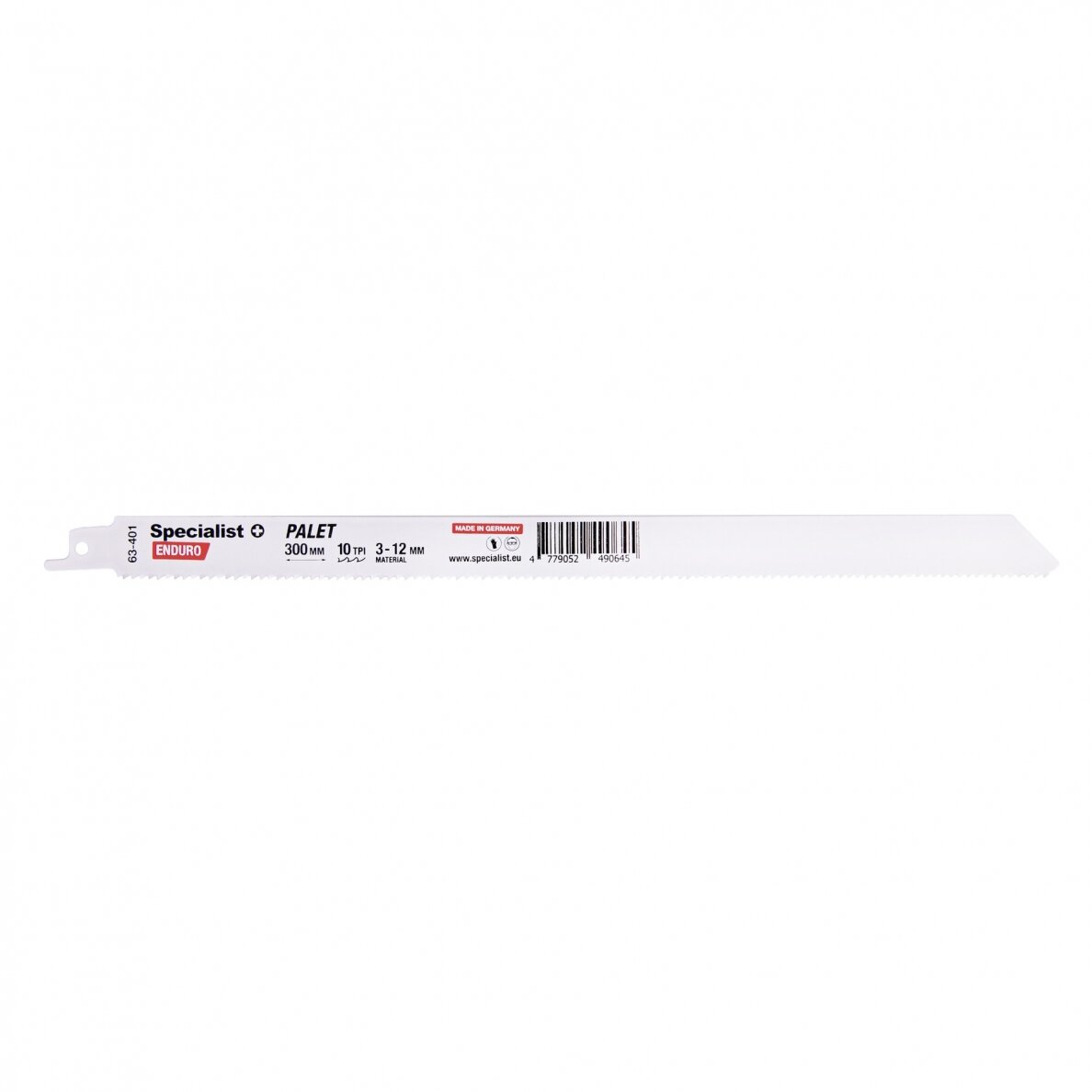 Pj. paletėms „Specialist+" 300 mm. 10TPI
