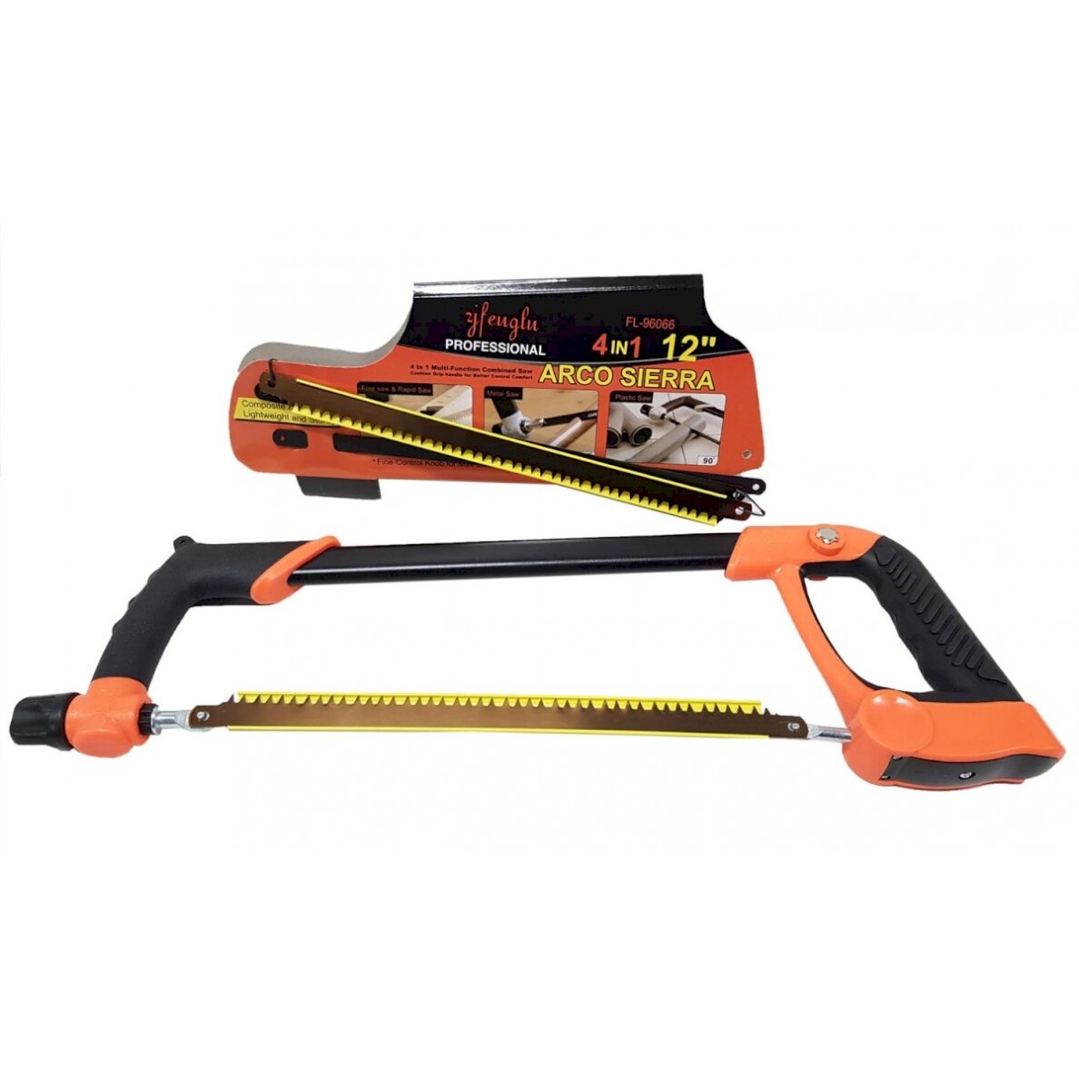 Pjovimo rėmas | itin tvirtas | su 4 pjūklo ašmenimis (FL96066) Pjovimo rėmas | itin tvirtas | su 4 pjūklo ašmenimis (FL96066)