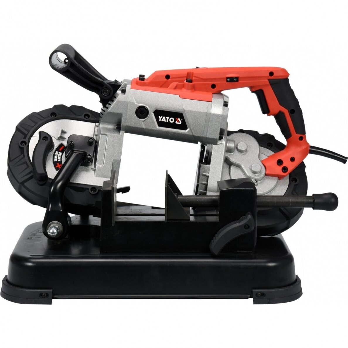 Pjūklas juostinis su nuimama bazė, 1100W, Yato YT-82185 2 Pjūklas juostinis su nuimama bazė, 1100W, Yato YT-82185 2