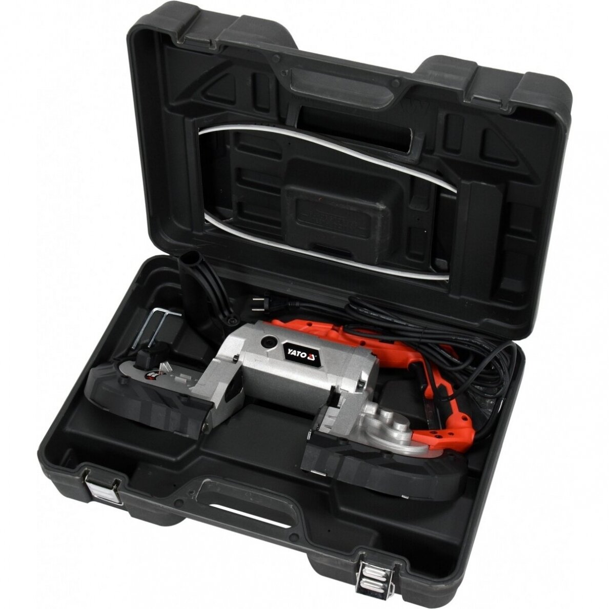 Pjūklas juostinis su nuimama bazė, 1100W, Yato YT-82185 4 Pjūklas juostinis su nuimama bazė, 1100W, Yato YT-82185 4