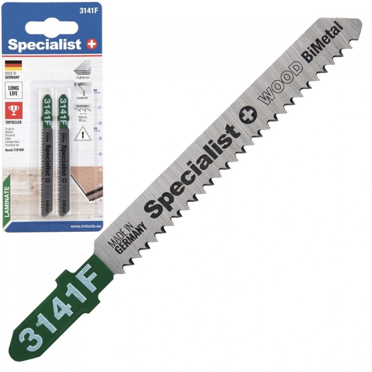 Pjūklelis BI-METAL 3141F, 2 vnt. Pjūklelis BI-METAL 3141F, 2 vnt.
