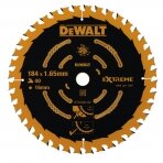 Pjovimo diskas Dewalt DT10303-QZ, 184x1,65x16,0 mm; Z40; 20°