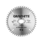 Pjovimo diskas su HM antgaliais 160 x 20 mm, 48 dantukai