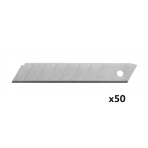 Pjovimo geležtės 18mm x 50vnt. / SK2 plienas Pjovimo geležtės 18mm x 50vnt. / SK2 plienas