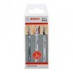 Pjūklelių komplektas Bosch Wood, 15 vnt., 2607011436