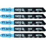 Pjūkliukai siaurapjūkliui 5vnt, 21 TPI / 1.2mm (metalui) (YT-3412)