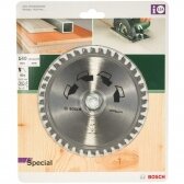 Pjovimo diskas SPECIAL BOSCH 140x2x20/12.7. Z40