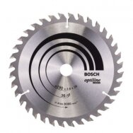 Pjovimo diskas Bosch Optiline Wood, 190x20 mm, 2608640613