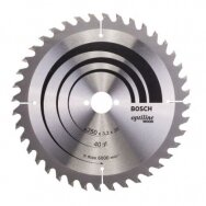 Pjovimo diskas Bosch Optiline Wood, 250x30m, 2608640728