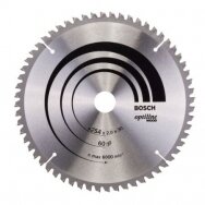 Pjovimo diskas medienai Bosch, 254x30x60, 2608640436