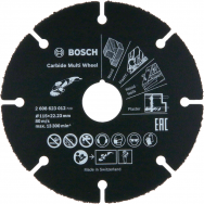 Pjovimo diskas medžiui ir metalui Bosch 115 x 1 x 22,23 mm (2608623012)