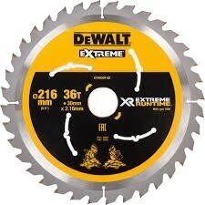 Pjovimo diskas medienai DeWalt DT99569-QZ, 216x30 mm, Z36 Pjovimo diskas medienai DeWalt DT99569-QZ, 216x30 mm, Z36