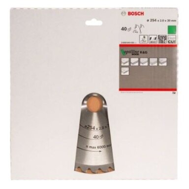 Pjovimo diskas Bosch Optiline Wood, 160x20, 2608641171 Pjovimo diskas Bosch Optiline Wood, 160x20, 2608641171