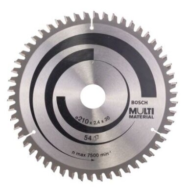 Pjovimo diskas Bosch Standard for Multi Material, 210x30mm, 2608640511 Pjovimo diskas Bosch Standard for Multi Material, 210x30mm, 2608640511