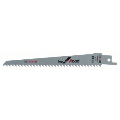 Pjūkleliai tiesiniam pjūklui Bosch S 644 D, 5 vnt., 2608650673 Pjūkleliai tiesiniam pjūklui Bosch S 644 D, 5 vnt., 2608650673