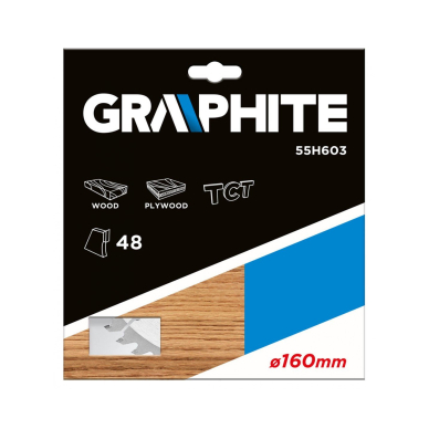 Pjovimo diskas, 160 x 30 mm, 48 dantys 1 Pjovimo diskas, 160 x 30 mm, 48 dantys 1