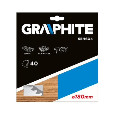 Pjovimo diskas, 180 x 30 mm, 40 dantų 1