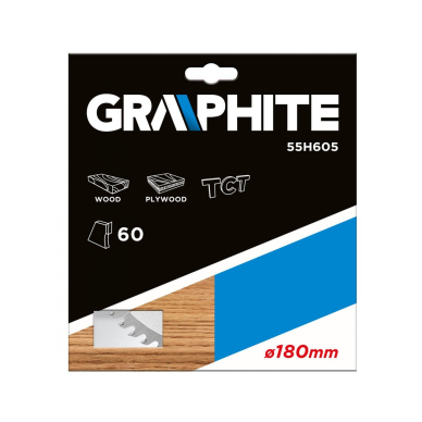 Pjovimo diskas, 180 x 30 mm, 60 dantų 1 Pjovimo diskas, 180 x 30 mm, 60 dantų 1