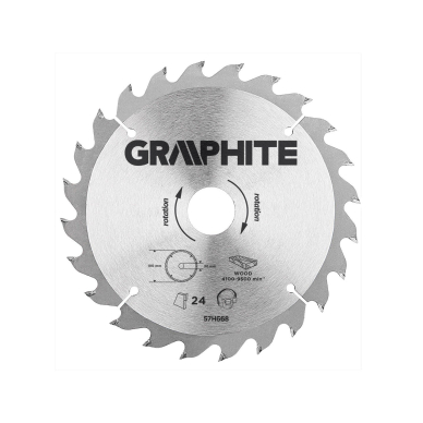 Pjovimo diskas  190x30mm 24z, medžiui Pjovimo diskas  190x30mm 24z, medžiui