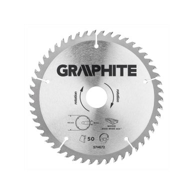 Pjovimo diskas 190x30mm 50z, medžiui Pjovimo diskas 190x30mm 50z, medžiui