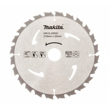 Pjovimo diskas 210x30x2,0mm 24T 20° 5008MG D-29050 1 Pjovimo diskas 210x30x2,0mm 24T 20° 5008MG D-29050 1