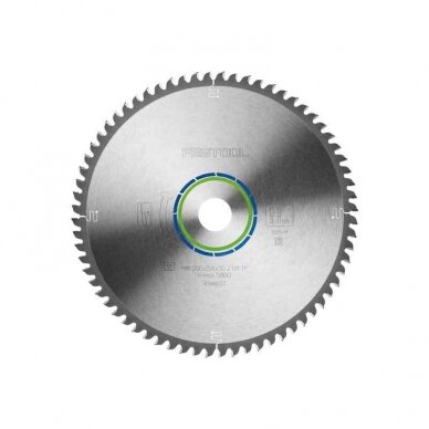 Pjovimo diskas ALUMINIUM/PLASTICS Festool HW 260x2,4x30 TF68 (494607) Pjovimo diskas ALUMINIUM/PLASTICS Festool HW 260x2,4x30 TF68 (494607)