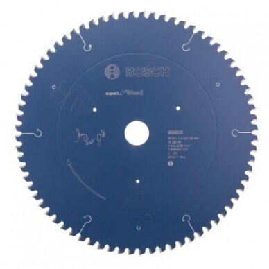 Pjovimo diskas Bosch Expert for Wood, 305x30x2,4 mm, Z72, 2608642531