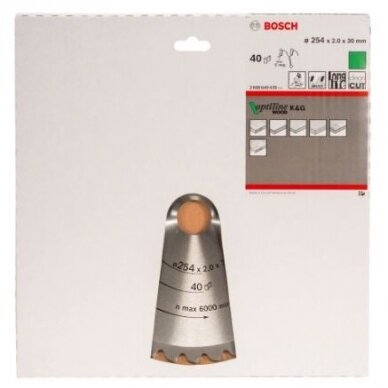 Pjovimo diskas Bosch Optiline Wood, 130x20, 2608641167 1