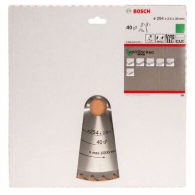 Pjovimo diskas Bosch Optiline Wood, 160x20, 2608641173 1 Pjovimo diskas Bosch Optiline Wood, 160x20, 2608641173 1