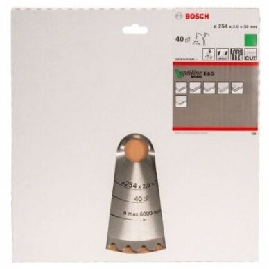Pjovimo diskas Bosch Optiline Wood, 160x20m, 2608641172 1