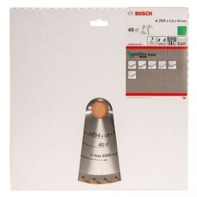 Pjovimo diskas Bosch Optiline Wood, 210x30, 2608641190 1