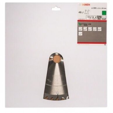 Pjovimo diskas Bosch Optiline Wood, 300x30, 2608640672 1 Pjovimo diskas Bosch Optiline Wood, 300x30, 2608640672 1