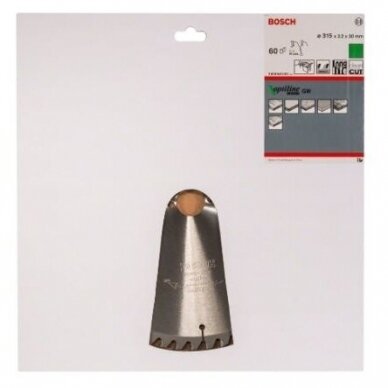 Pjovimo diskas Bosch Optiline Wood, 315x30m, 2608640651 1 Pjovimo diskas Bosch Optiline Wood, 315x30m, 2608640651 1