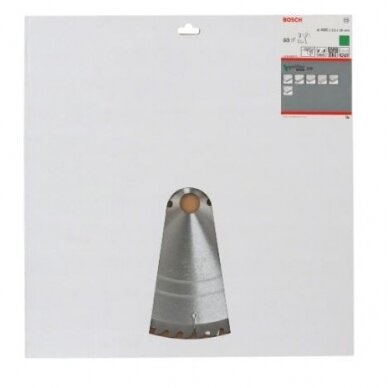 Pjovimo diskas Bosch Optiline Wood, 400x30m, 2608640675 1 Pjovimo diskas Bosch Optiline Wood, 400x30m, 2608640675 1
