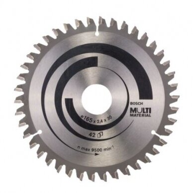 Pjovimo diskas Bosch Standard for Multi Material, 165x30, 2608640519 Pjovimo diskas Bosch Standard for Multi Material, 165x30, 2608640519