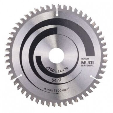 Pjovimo diskas Bosch Standard for Multi Material, 184x16, 2608640815 Pjovimo diskas Bosch Standard for Multi Material, 184x16, 2608640815