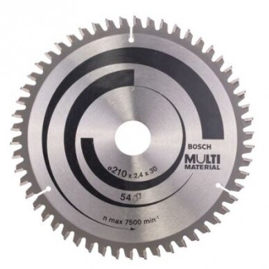 Pjovimo diskas Bosch Standard for Multi Material, 210x30mm, 2608640511 Pjovimo diskas Bosch Standard for Multi Material, 210x30mm, 2608640511