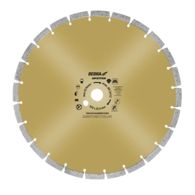 Betono pjovimo diskas DEDRA HP2173A, 350x25,4 mm