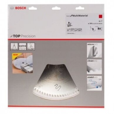 Pjovimo diskas metalui Bosch, 305x30x2,3 mm, Z96, 2608642099 1 Pjovimo diskas metalui Bosch, 305x30x2,3 mm, Z96, 2608642099 1