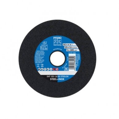 Pjovimo diskas PFERD EHT150-1,6 A46 R SG-INOX 1