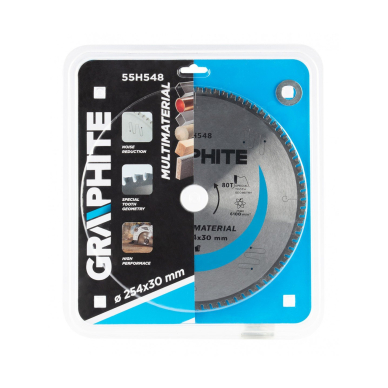 Pjovimo diskas su HM dantukais, 254 x 30 mm, 80 dantukai, universal 4 Pjovimo diskas su HM dantukais, 254 x 30 mm, 80 dantukai, universal 4