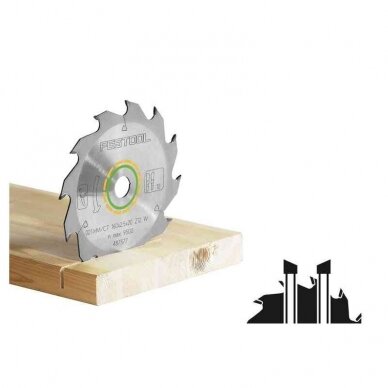 Pjovimo diskas WOOD STANDARD Festool HW 210x2,6x30 W18 (493197)