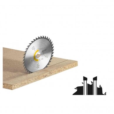 Pjovimo diskas WOOD UNIVERSAL Festool HW 254x2,4x30 W40 (575975) 1 Pjovimo diskas WOOD UNIVERSAL Festool HW 254x2,4x30 W40 (575975) 1