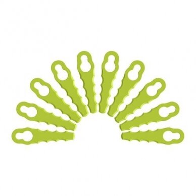 Pjovimo peiliukai Ryobi RAC158, 10 vnt (suderinami su RAC155 / RAC157)